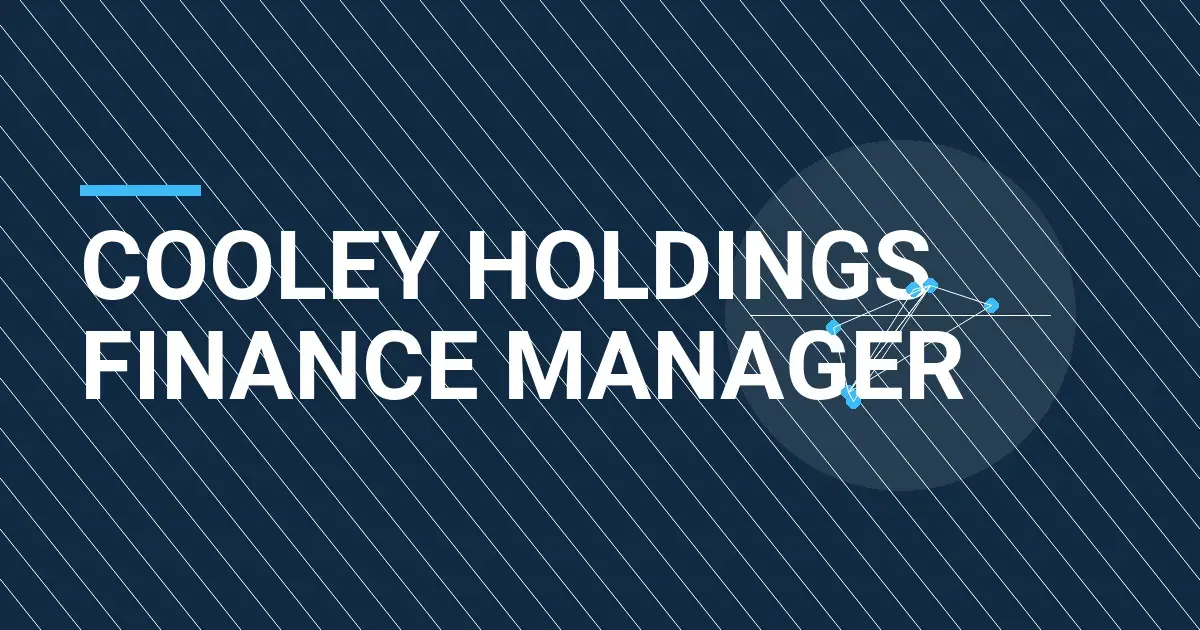Cooley Holdings Finance Manager
