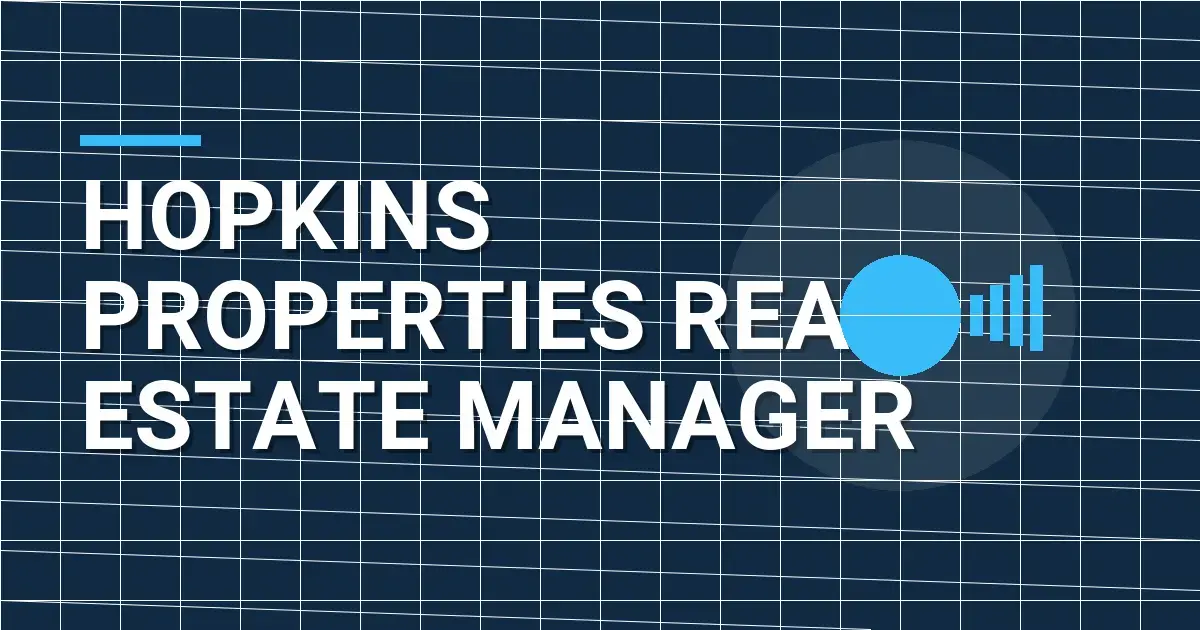 Hopkins Properties Real Estate Manager