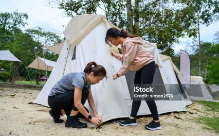 Guide to Setting Up a Tent with Storage Features