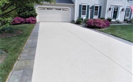 Concrete Driveway League City, TX