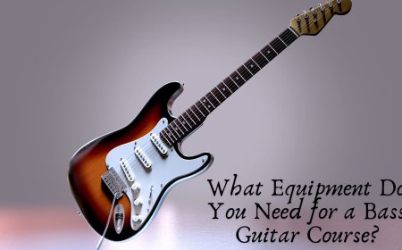 What Equipment Do You Need for a Bass Guitar Course?