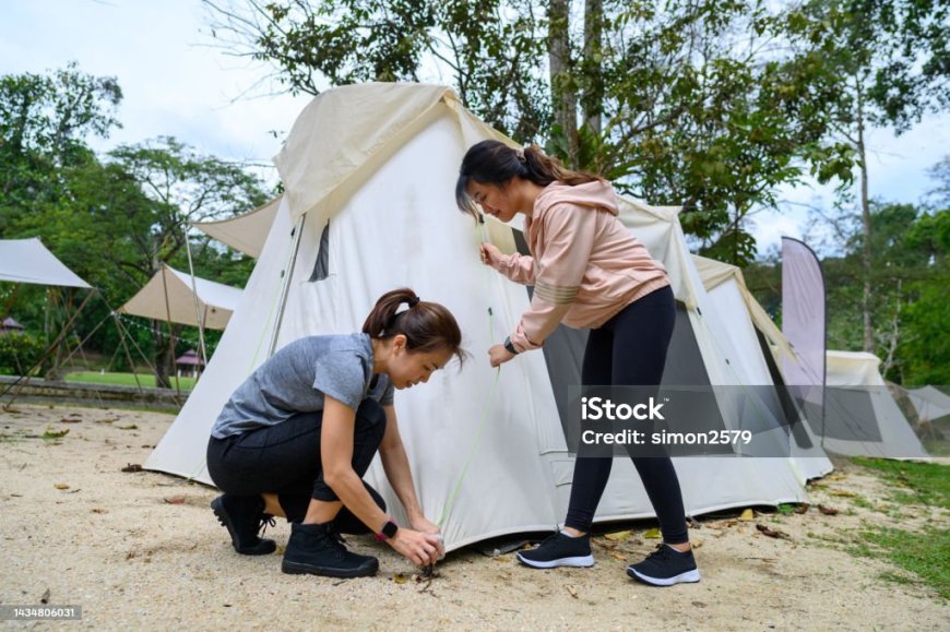 Guide to Setting Up a Tent with Storage Features