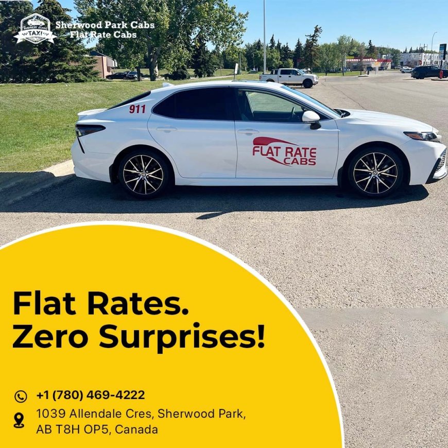Why Do So Many Locals Trust Cabs Sherwood Park for Every Ride?