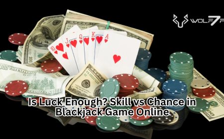 Is Luck Enough? Skill vs Chance in Blackjack Game Online