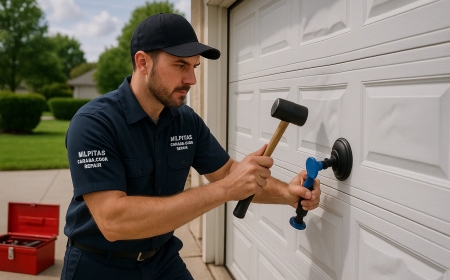 How Do Weather Conditions in Milpitas Impact Garage Door Dents?