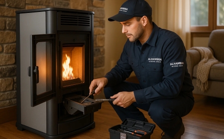 Is It Safe to Use a Damaged Pellet Stove Repair in Alhambra?