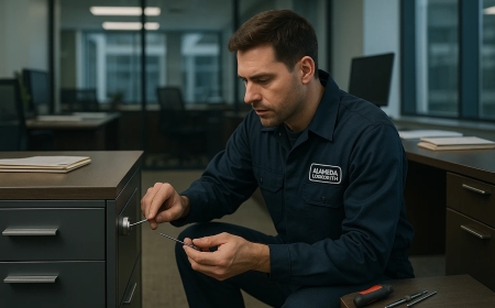 Why Do So Many Alameda Offices Rely on Professional File Cabinet Lock Replacement?
