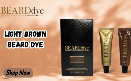 Light Brown Beard Dye For Men – Natural Grooming Confidence by Beard Dye