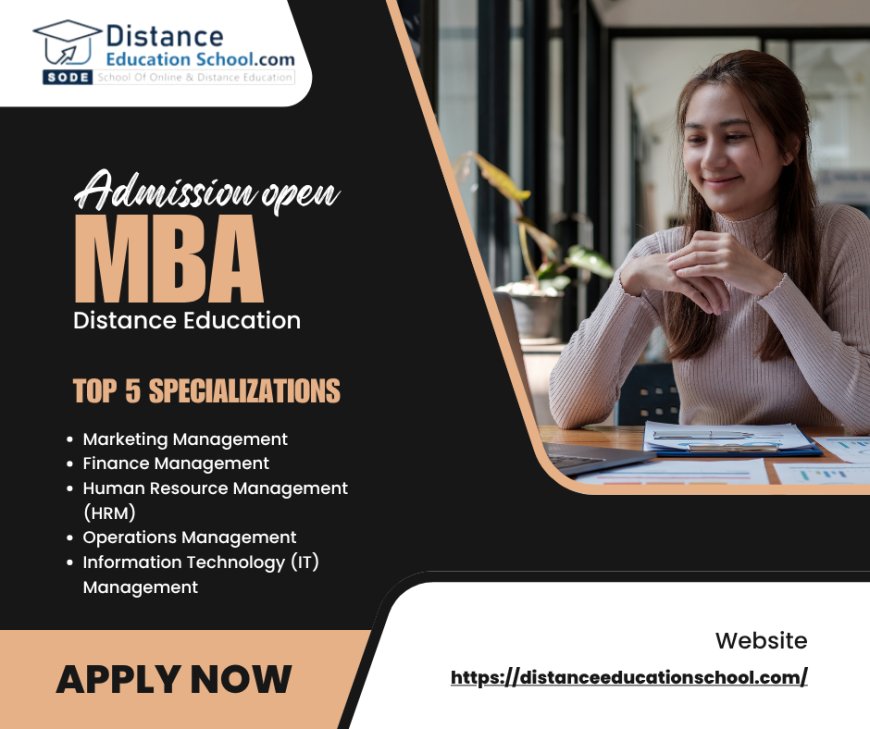 UGC Recognised Top Colleges for MBA Distance Degree Admission