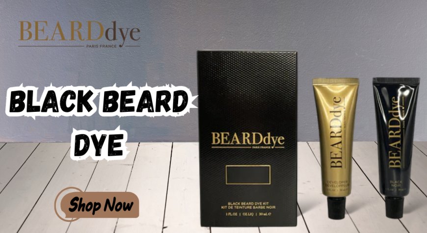 Luxury Black Beard Dye for Men | BeardDye Australia