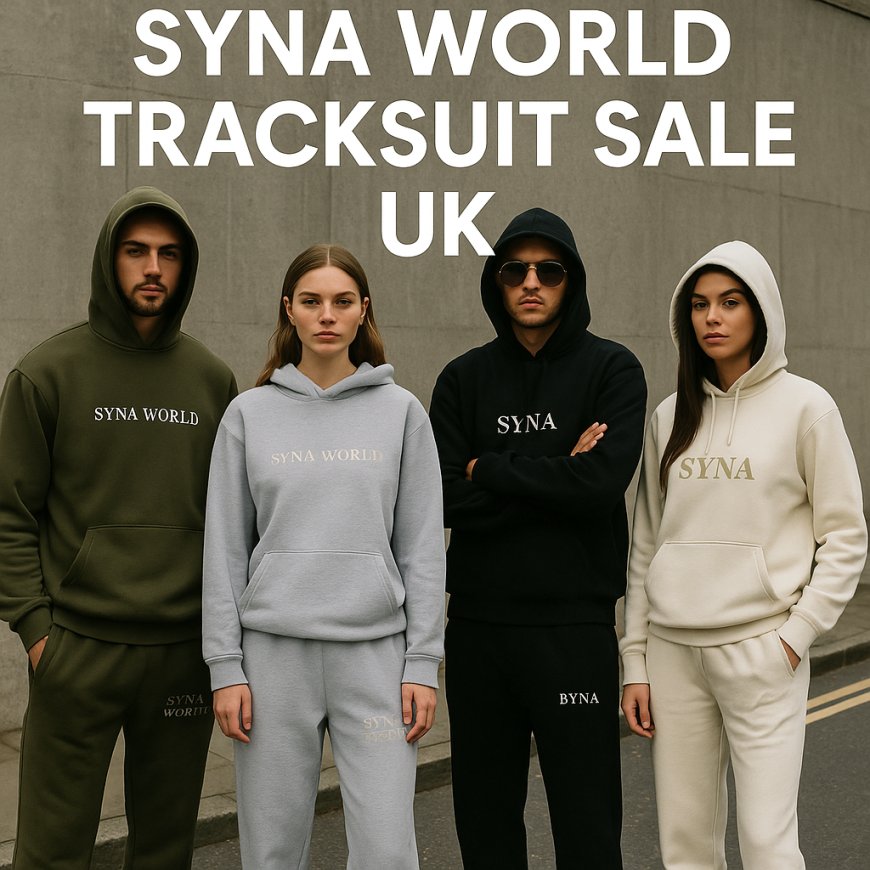 Unlock UK Streetwear Vibes with Syna World Tracksuit