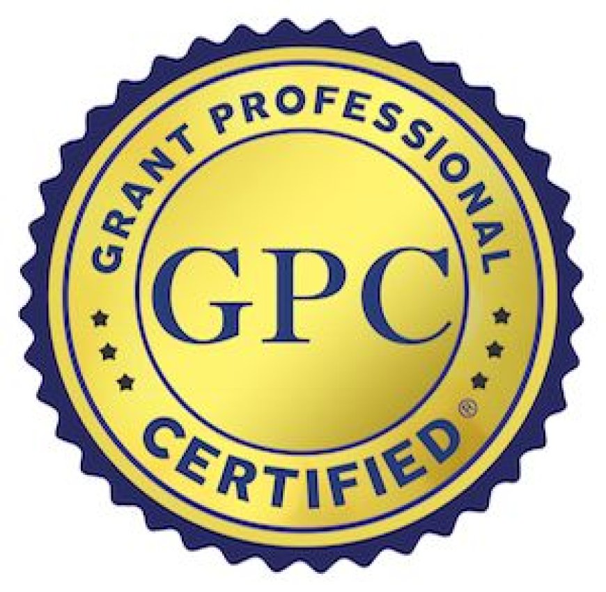 Certified Grant Professional (GPC)-Led Grant Consulting
