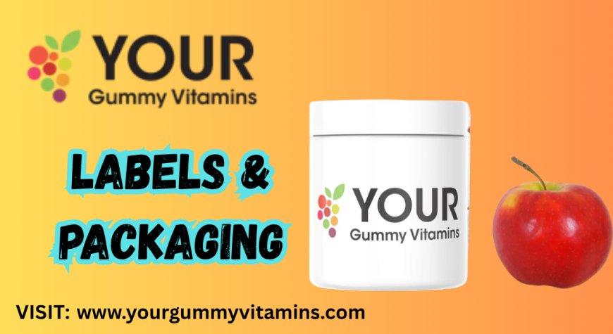 Printed Vitamin Labels – Custom Labels by Your Gummy Vitamins