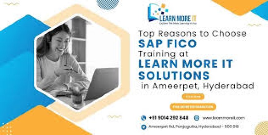 Best S.A.P FICO institute in Hyderabad