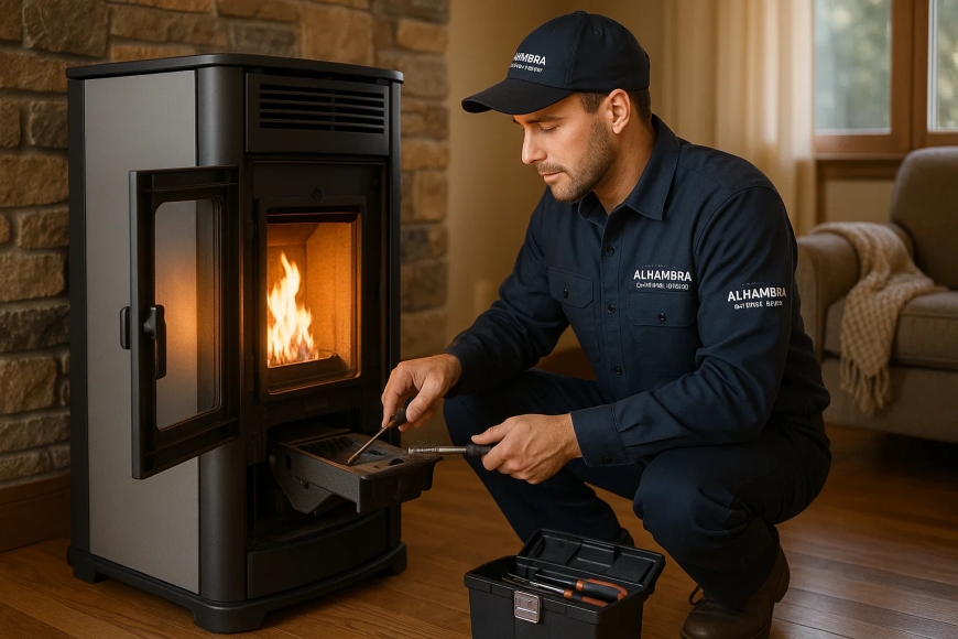 Is It Safe to Use a Damaged Pellet Stove Repair in Alhambra?