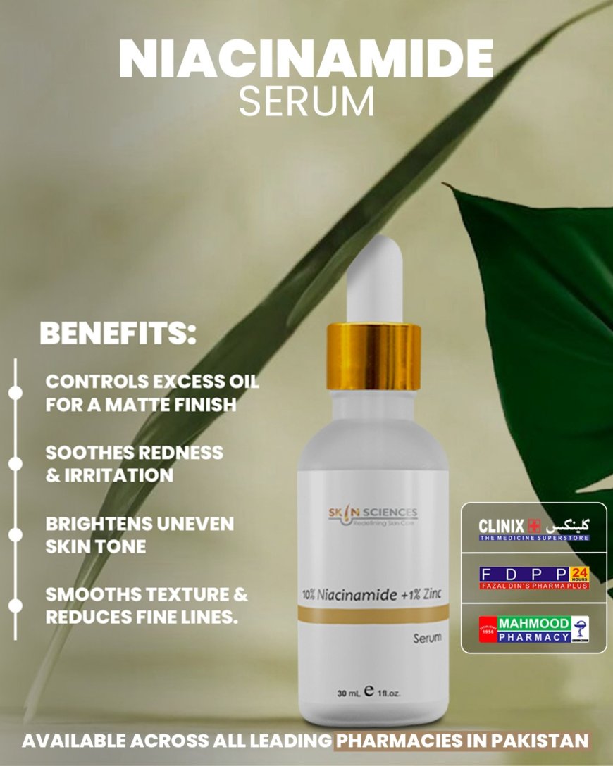 Order Now: Best Niacinamide Serum in Pakistan for Clearer Skin