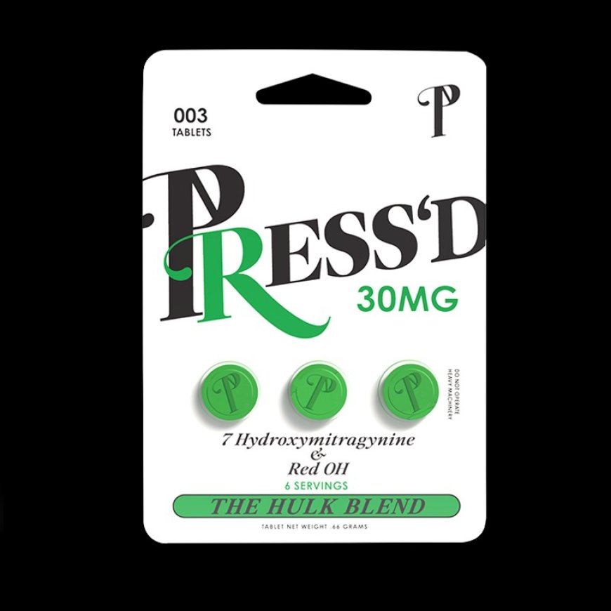 Blue vs Green vs Red: Choosing the Right Press’d Kratom Tablet for You